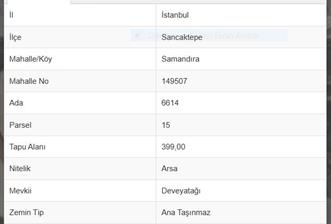 Sancaktepe Samandıra'da Konut İmarlı Arsa - 1 - 30930