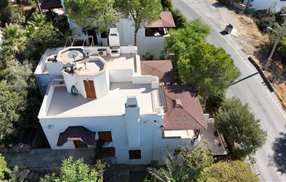 Bodrum-Bitez 3+1 deniz manzaralı satılık dubleks villa