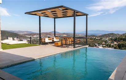 Ortakent yaka zirvede tam müstakil villa