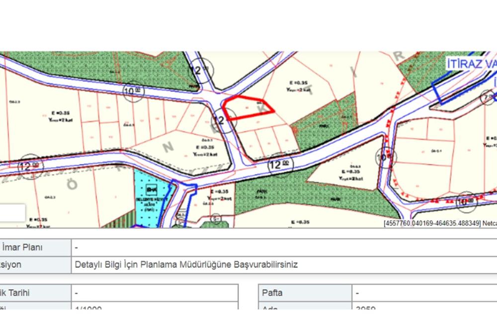 ŞİLE AHMETLİ'DE DENİZ MANZARALI,İMARLI