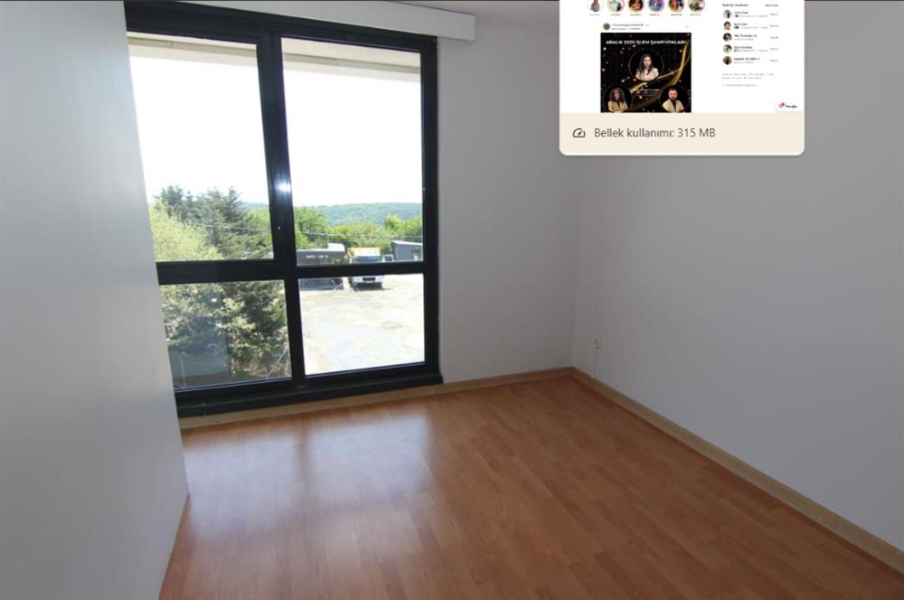 Sarıyer Maden'de kiralık 4+2 daire