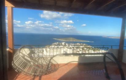 Bodrum Koyunbaba Deniz Manzaralı Havuzlu Villa