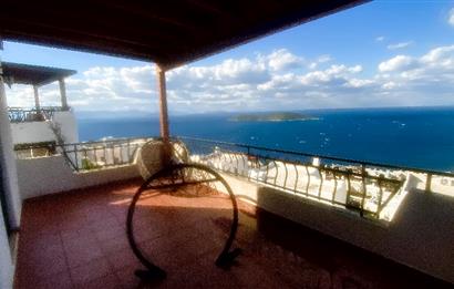 Bodrum Koyunbaba Deniz Manzaralı Havuzlu Villa