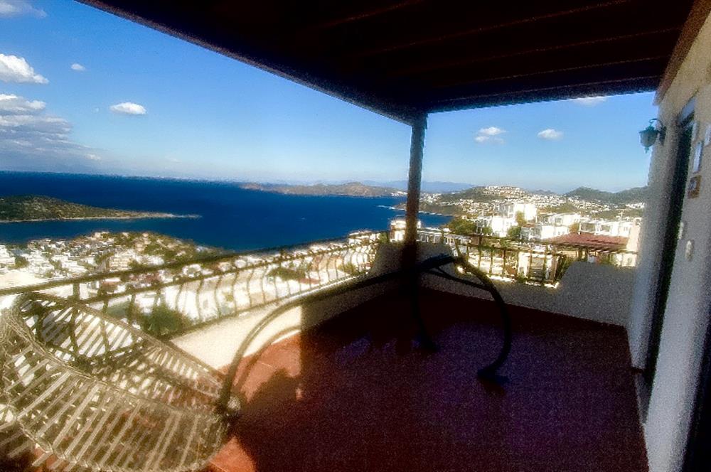 Bodrum Koyunbaba Deniz Manzaralı Havuzlu Villa