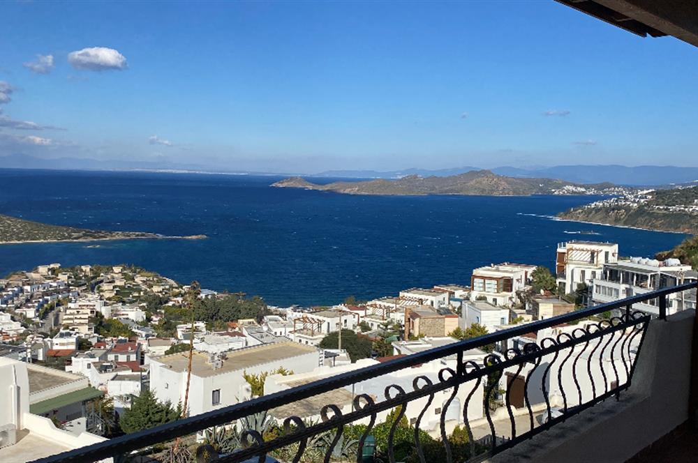 Bodrum Koyunbaba Deniz Manzaralı Havuzlu Villa