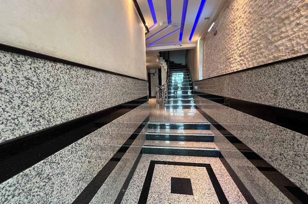 AKSOY'DA YENİ BİNADA BAHÇELİ, KAPALI MUTFAK, DOĞALGAZLI DAİRE