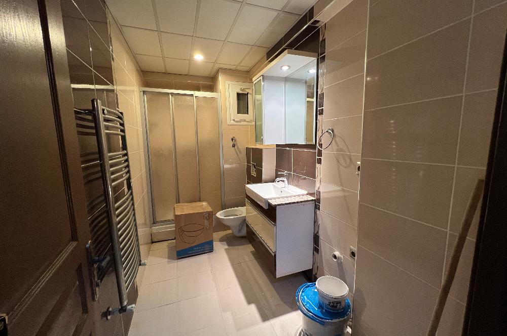 AKSOY'DA YENİ BİNADA BAHÇELİ, KAPALI MUTFAK, DOĞALGAZLI DAİRE