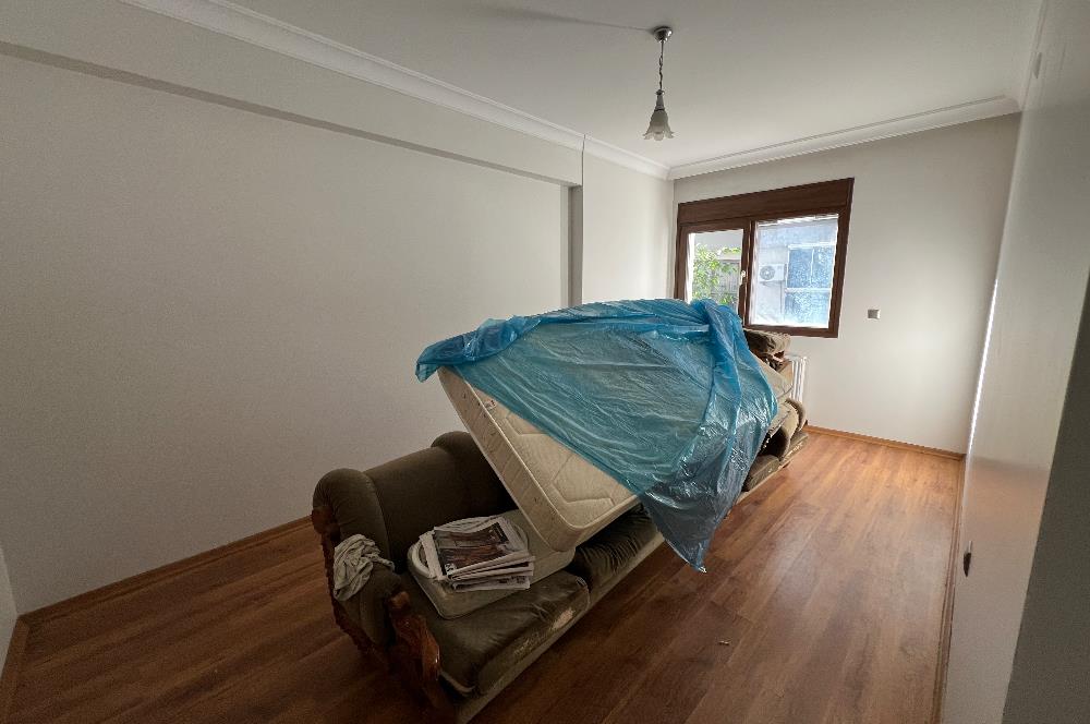 AKSOY'DA YENİ BİNADA BAHÇELİ, KAPALI MUTFAK, DOĞALGAZLI DAİRE