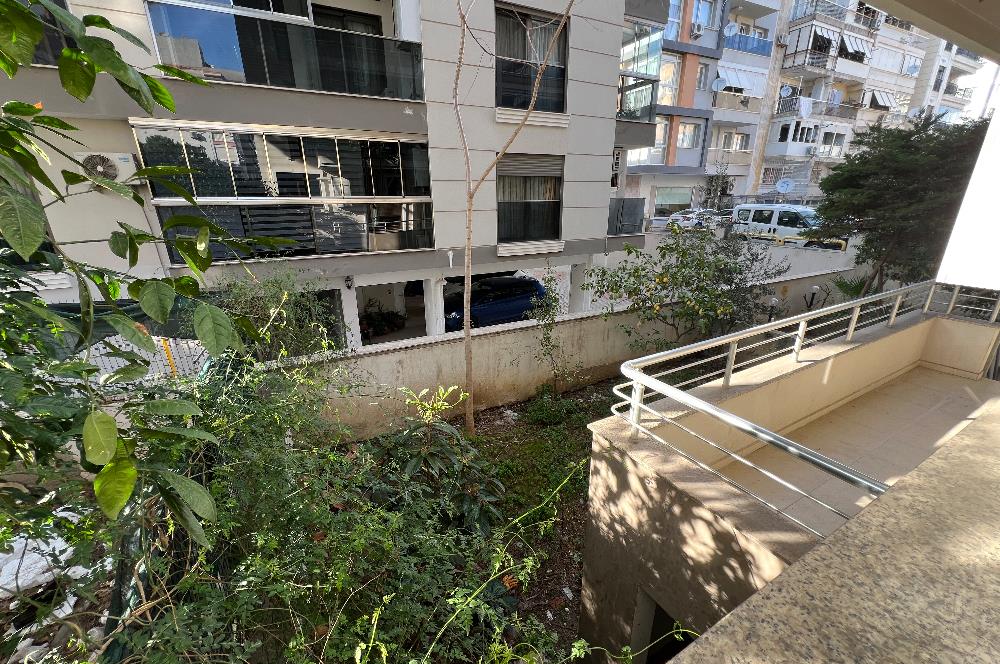 AKSOY'DA YENİ BİNADA BAHÇELİ, KAPALI MUTFAK, DOĞALGAZLI DAİRE