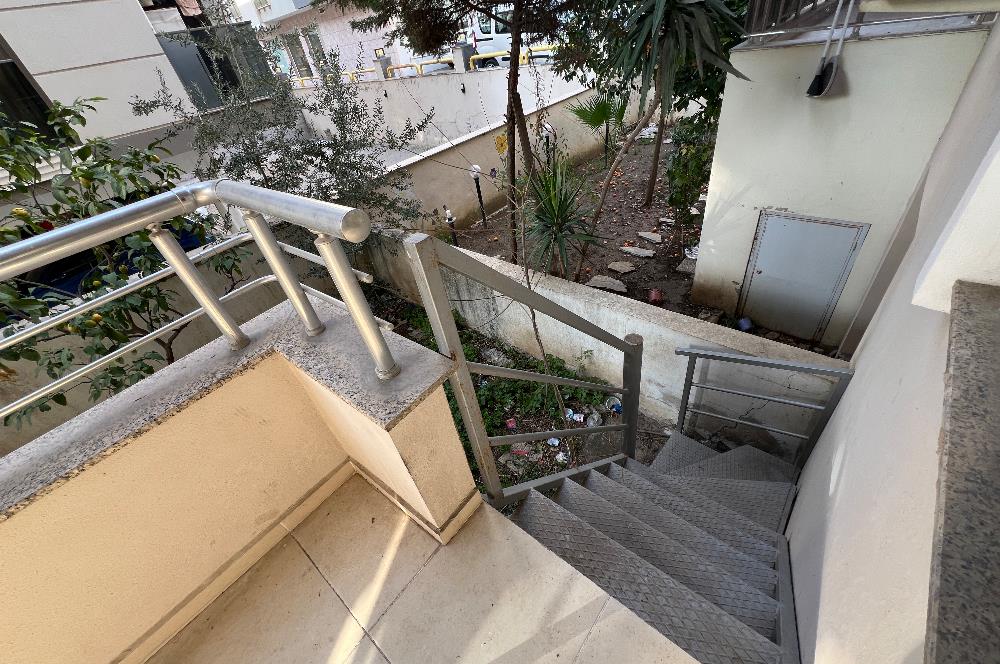 AKSOY'DA YENİ BİNADA BAHÇELİ, KAPALI MUTFAK, DOĞALGAZLI DAİRE