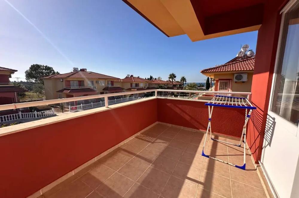 DENİZE SIFIR SİTEDE SATILIK 3+1 EŞYALI VİLLA