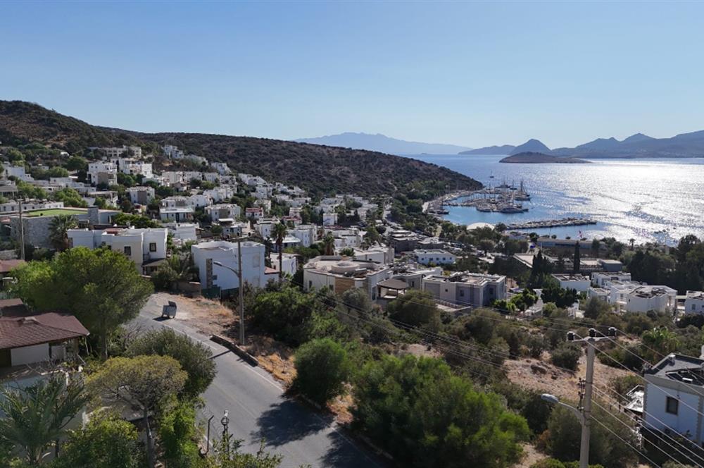 Bodrum-Bitez 3+1 deniz manzaralı satılık dubleks villa