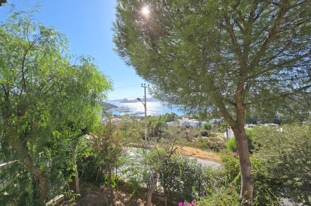 Bodrum-Bitez 3+1 deniz manzaralı satılık dubleks villa