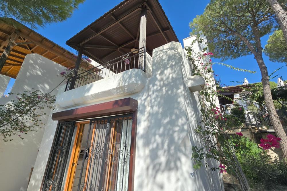 Bodrum-Bitez 3+1 deniz manzaralı satılık dubleks villa