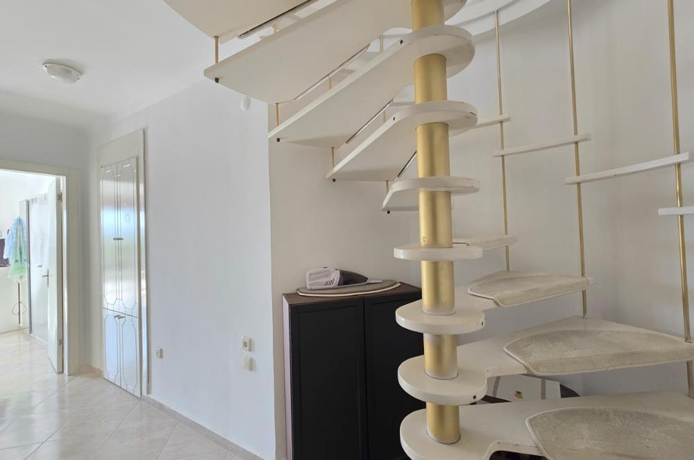 Bodrum-Bitez 3+1 deniz manzaralı satılık dubleks villa