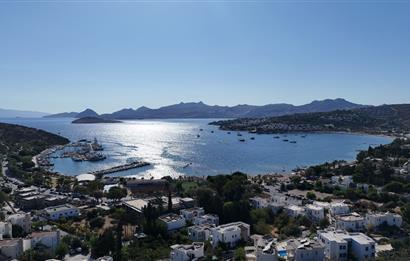 Bodrum-Bitez 3+1 deniz manzaralı satılık dubleks villa