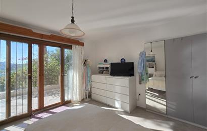 Bodrum-Bitez 3+1 deniz manzaralı satılık dubleks villa