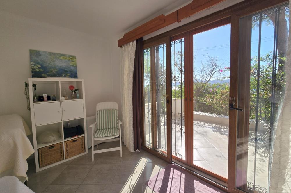 Bodrum-Bitez 3+1 deniz manzaralı satılık dubleks villa