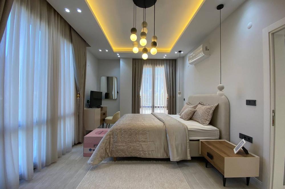 AKBÜKTE TAM MÜSTAKİL FULL EŞYALI 4+1 HAVUZLU VİLLA