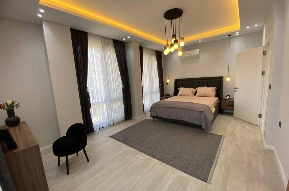 AKBÜKTE TAM MÜSTAKİL FULL EŞYALI 4+1 HAVUZLU VİLLA