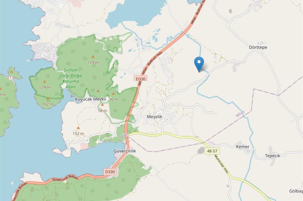 MUĞLA, MİLAS MEŞELİK' TE 500 M2 SATILIK ARSA