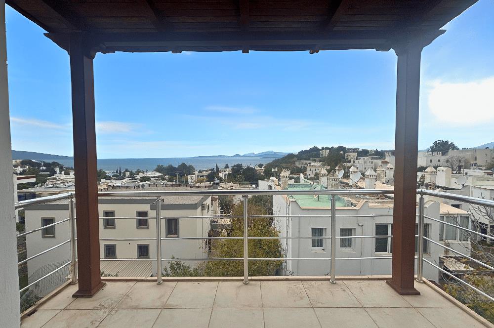 Bodrum Kumbahçe Deniz Manzaralı Kiralık 2+1 Daire