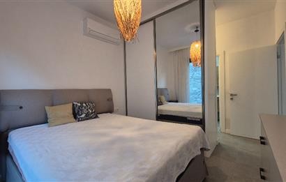 Bodrum Gündoğan Küçükbük'te Satılık 2+1 Bahçe Katı Daire