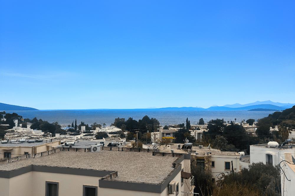 Bodrum Kumbahçe Deniz Manzaralı Kiralık 2+1 Daire