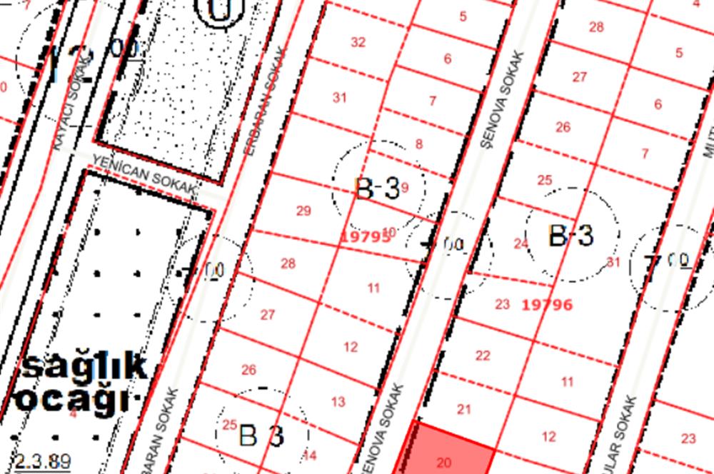 CENTURY 21 VİZYON'DAN ŞİRİNTEPE MAH. SATILIK  3 KAT’A İMARLI ARSA