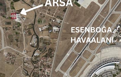 ÇUBUK YENİCE MAHALLESİ HAVAALANI YAKINI İMARLI HİSSELİ ARSA