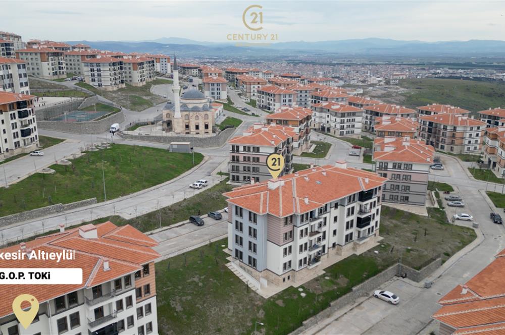 CENTURY21 BAL'DAN GAZİOSMANPAŞA MAH. TOKİ'DE SATILIK 3+1 DAİRE