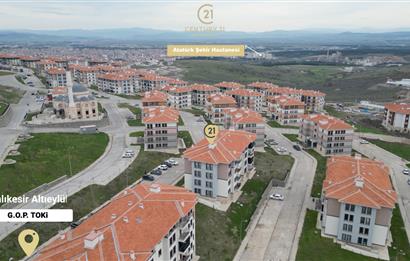 CENTURY21 BAL'DAN GAZİOSMANPAŞA MAH. TOKİ'DE SATILIK 3+1 DAİRE
