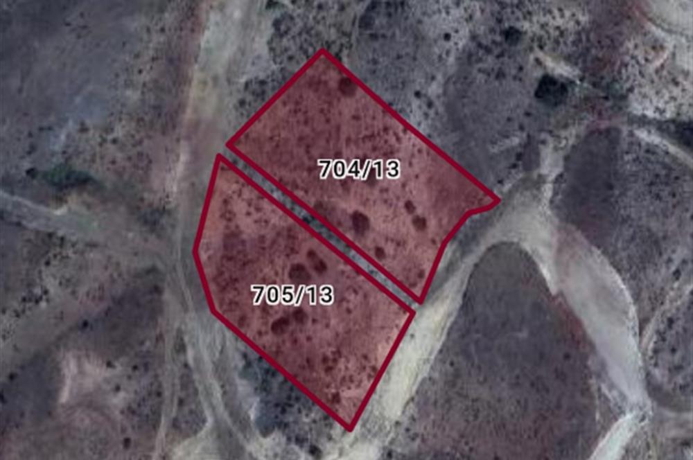 KIRIKKALE YAHŞİHAN IRMAK'TA 2 ADET 7ŞER DÖNÜM TİCARİ İMARLI ARSA