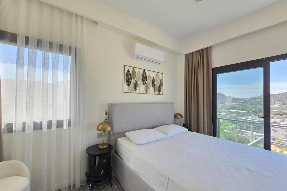 Bodrum Gündoğan Satılık Bahçeli Müstakil Villa |Yan Yana 2 Villa