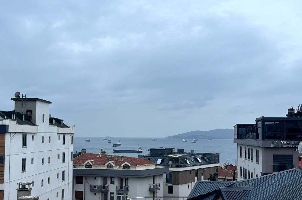 PENDİK BURNU'NDA DENİZ-ADALAR MANZARALI SIFIR 3 + 1 