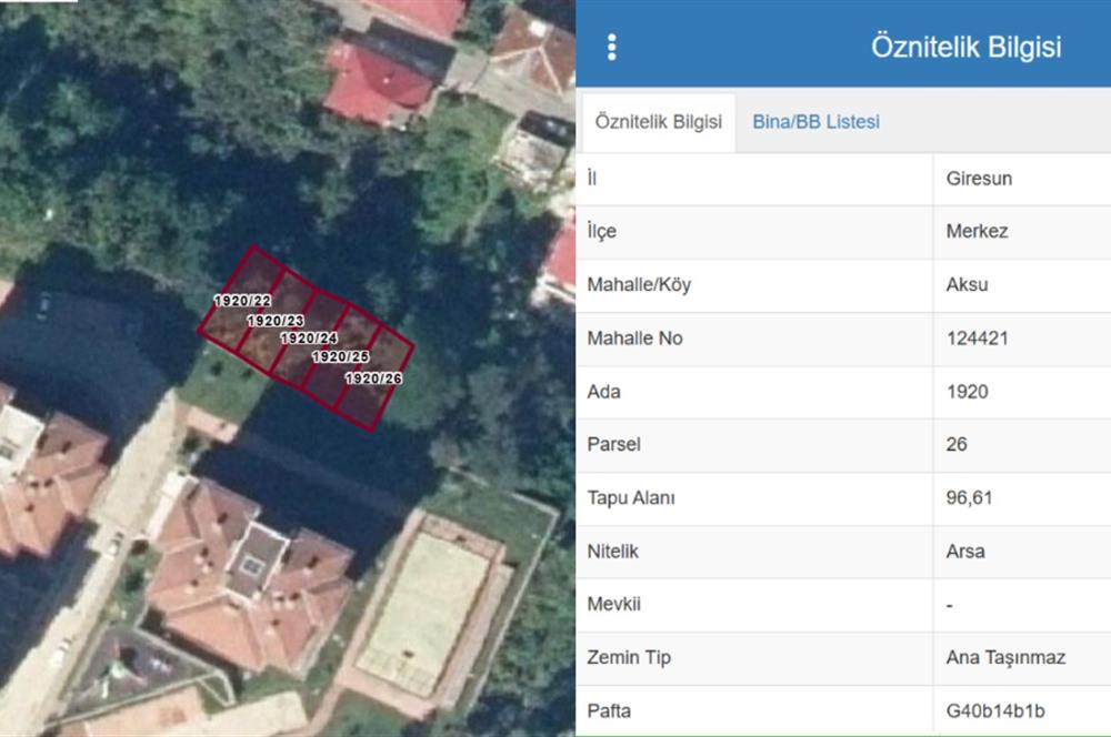GİRESUN AKSU’DA STRATEJİK LOKASYON | YÜKSEK GETİRİ POTANSİYELLİ TİCARİ + KONUT ARSASI