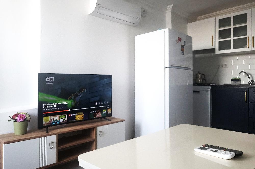 Bodrum Bağla Bank Ev Sitesinde 2+1 Eşyalı Kiralık Daire