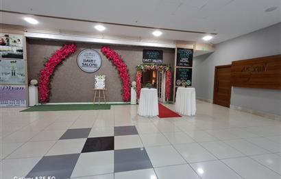 MASRAFSIZ BAŞLANGIÇ! AVM İÇİNDE DEVREN ORGANİZASYON&DÜĞÜN SALONU