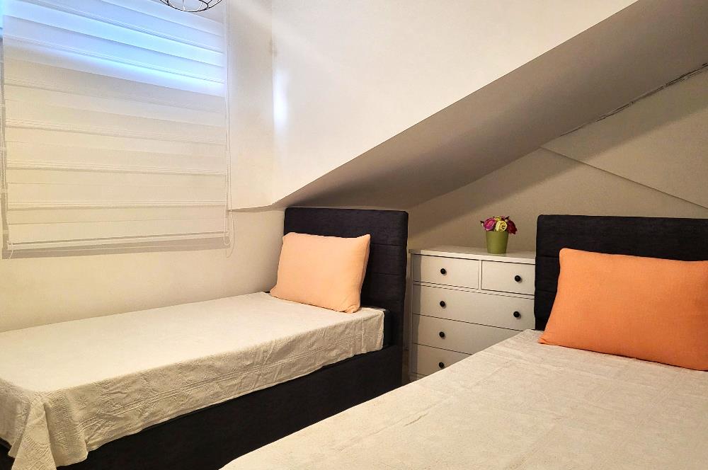 Bodrum Bağla Bank Ev Sitesinde 2+1 Eşyalı Kiralık Daire