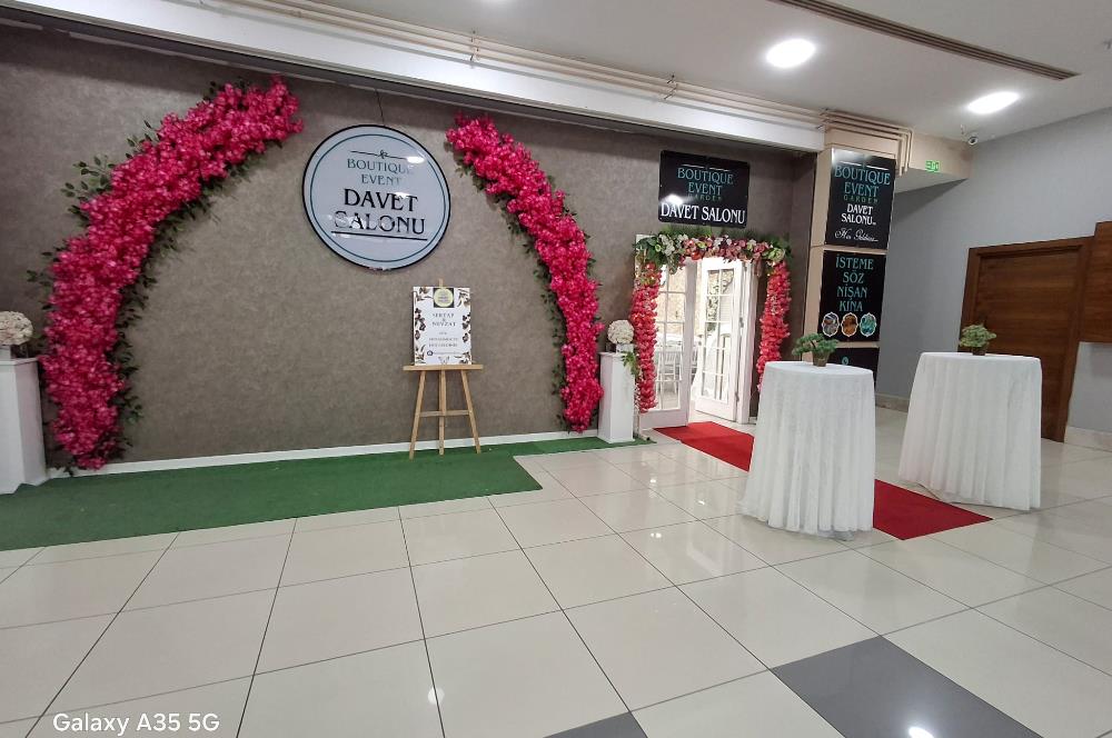 MASRAFSIZ BAŞLANGIÇ! AVM İÇİNDE DEVREN ORGANİZASYON&DÜĞÜN SALONU