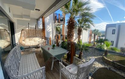 Bodrum Eskiçeşme Yüzme Havuzlu Site Manzaralı Satılık 1+1 Daire