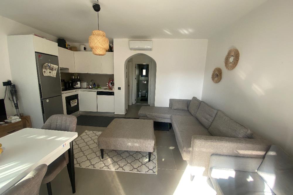 Bodrum Eskiçeşme Yüzme Havuzlu Site Manzaralı Satılık 1+1 Daire