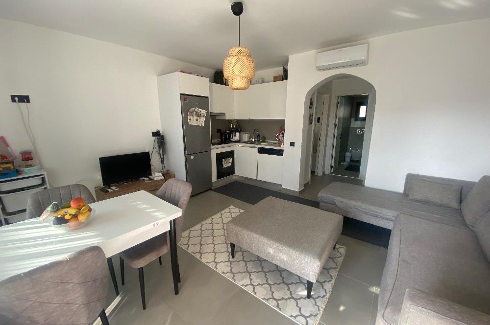 Bodrum Eskiçeşme Yüzme Havuzlu Site Manzaralı Satılık 1+1 Daire