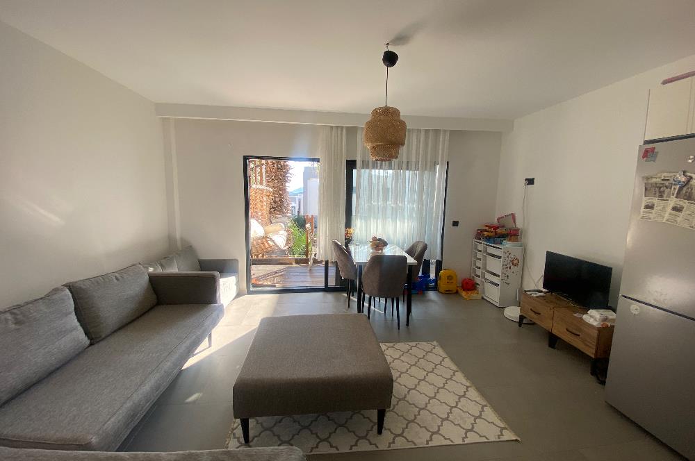 Bodrum Eskiçeşme Yüzme Havuzlu Site Manzaralı Satılık 1+1 Daire