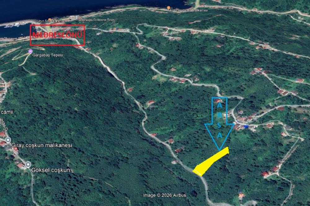 CENTURY 21'DEN PERŞEMBE MEDRESEÖNÜ'nde 2113 m2 YATIRIMLIK BAHÇE