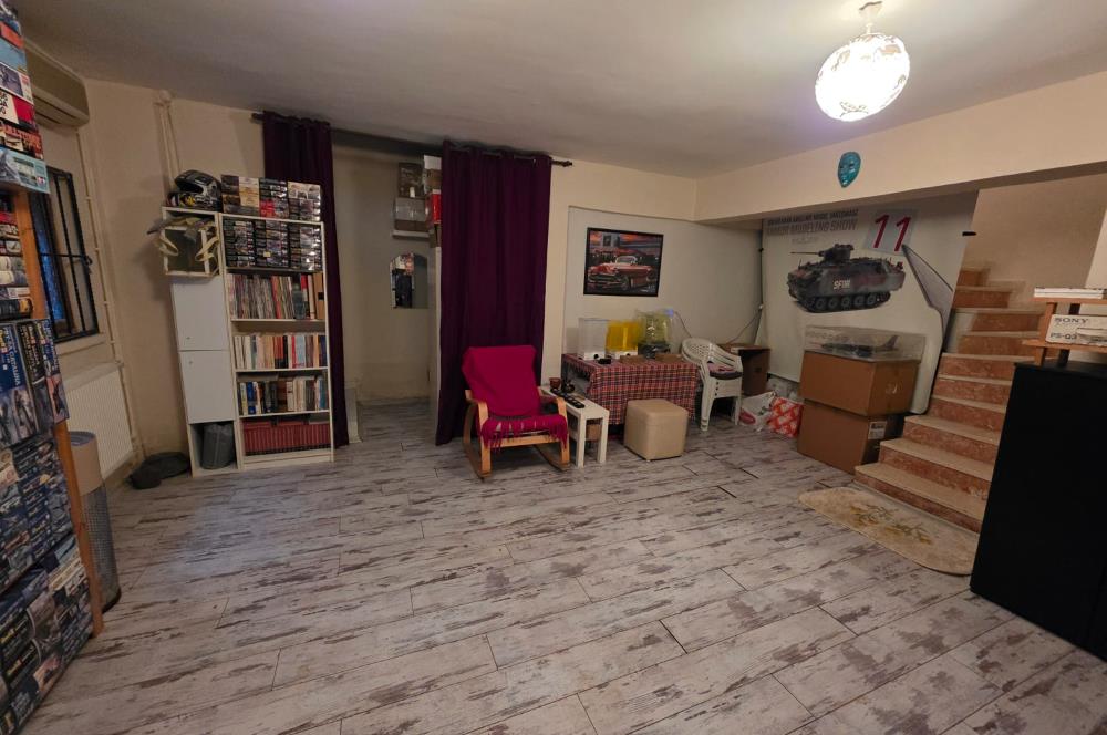 Köşe konumlu her işe uygun 2 katlı depolu dükkan