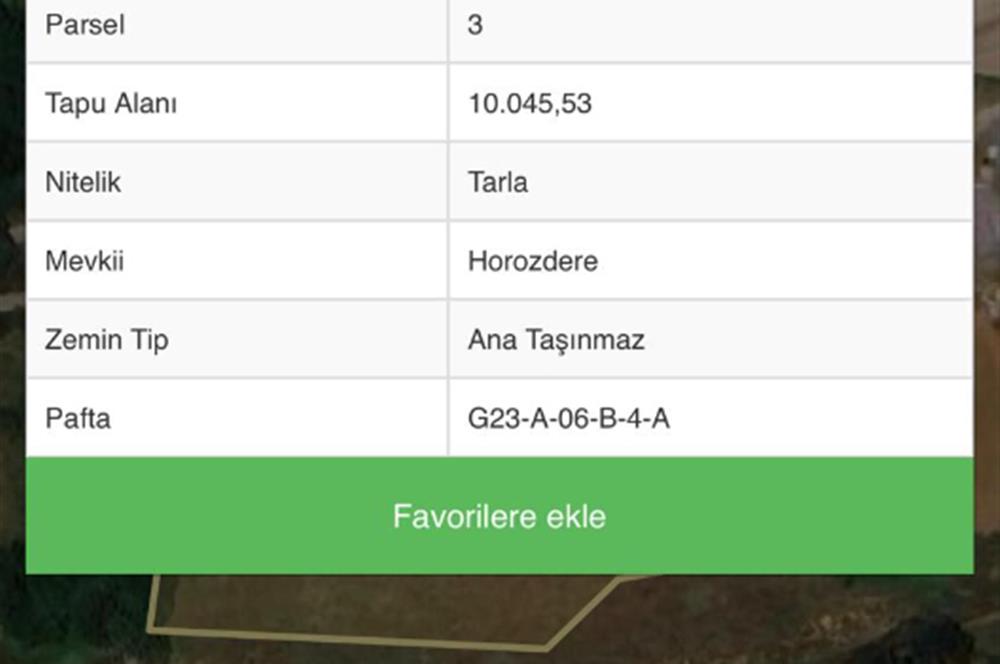 Gebze Cumaköyde Satılık Arsa