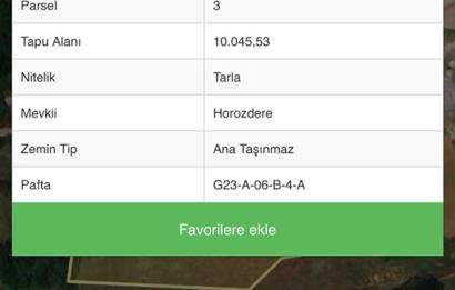Gebze Cumaköyde Satılık Arsa