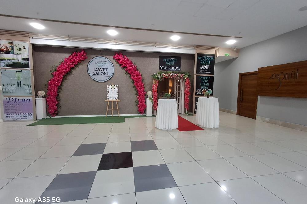 MASRAFSIZ BAŞLANGIÇ! AVM İÇİNDE DEVREN ORGANİZASYON&DÜĞÜN SALONU