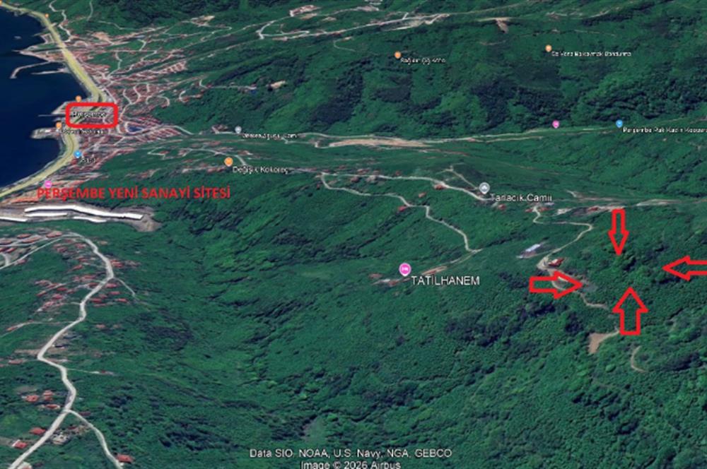 CENTURY21'DEN PERŞEMBE TARLACIK MAH.DENİZ MANZARALI PARSELLER